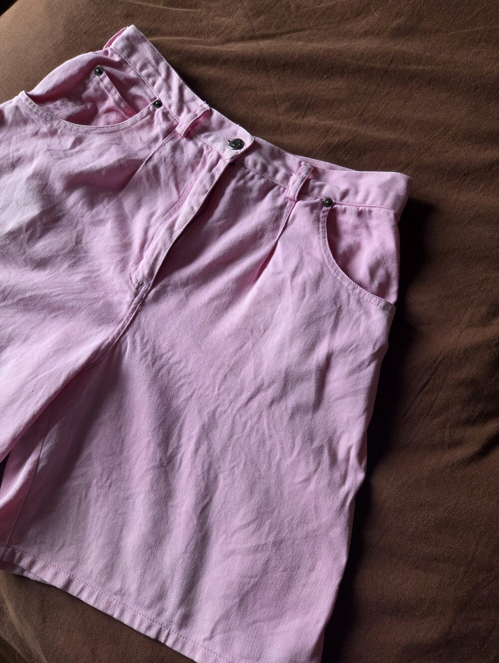 Women’s Pink High-Waist Shorts